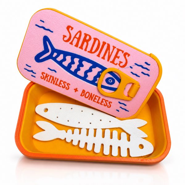 Porta-Joias Lata de Sardinha