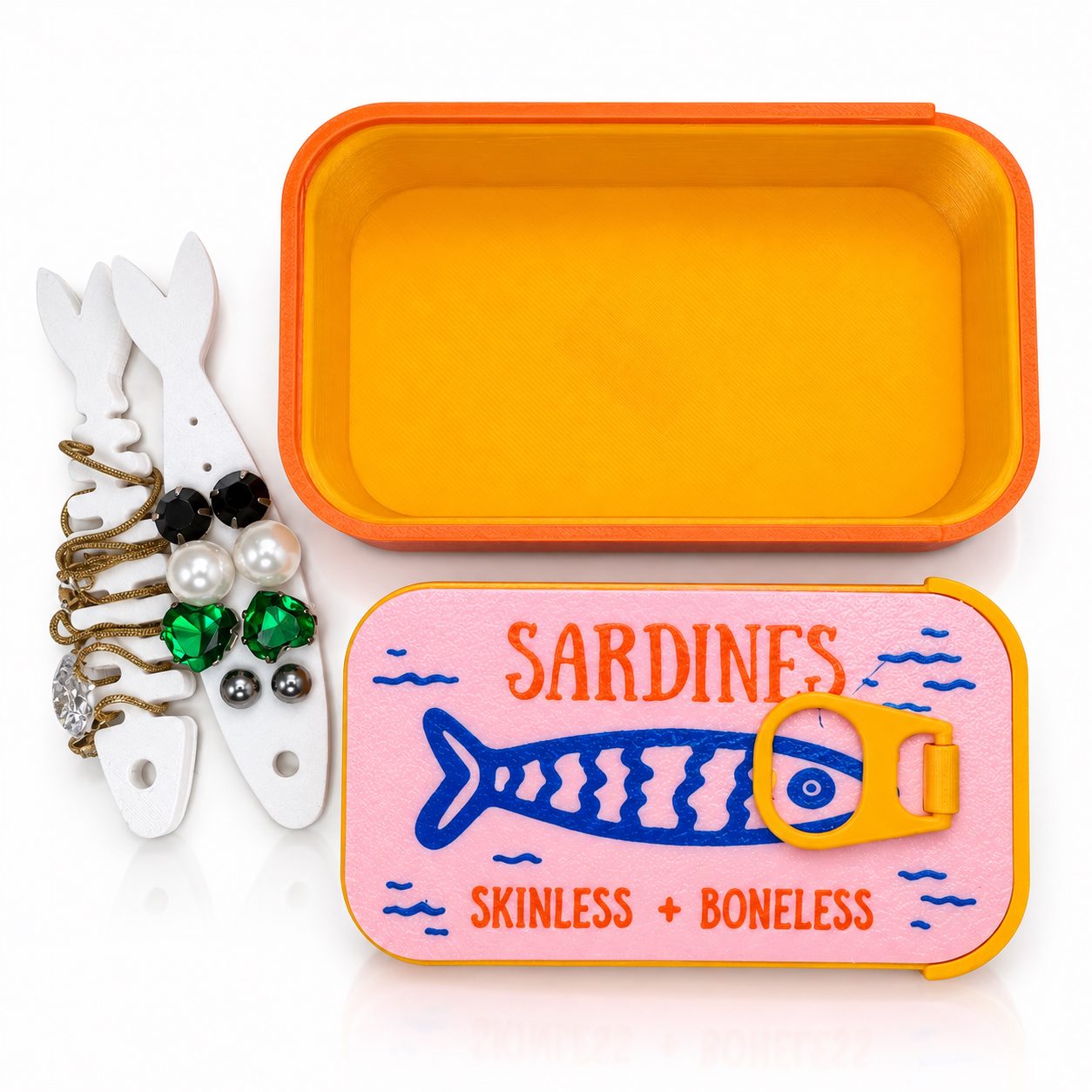 Porta-Joias Lata de Sardinha — foto 2