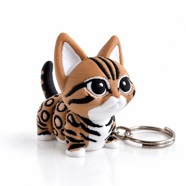 Chaveiro Gatinho Bengal